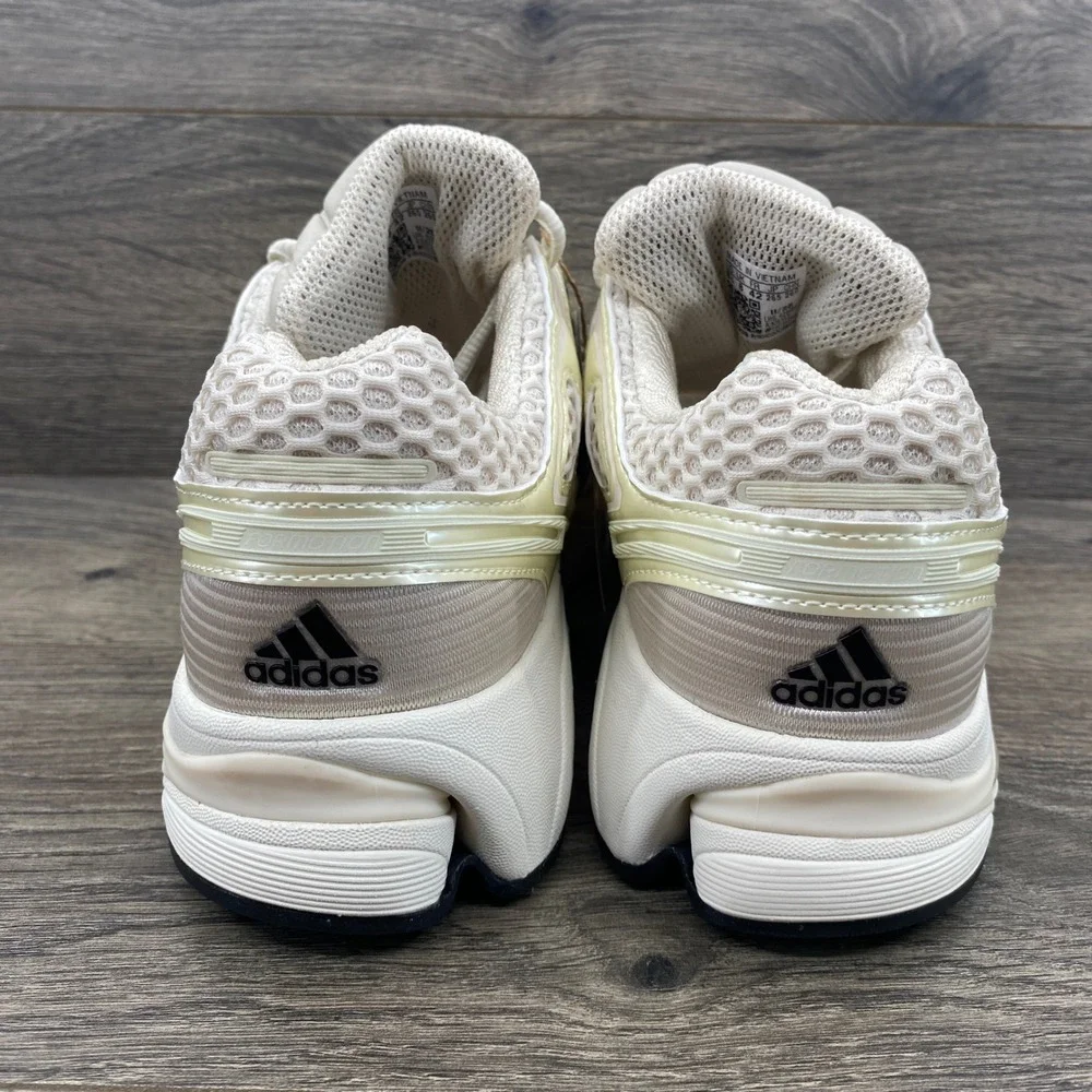 Adidas Adistar Control 5 Mens 8.5 Cream Off White Black Running Sneakers KI6152